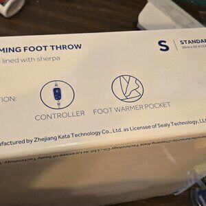 Sealy Warming Foot Throw